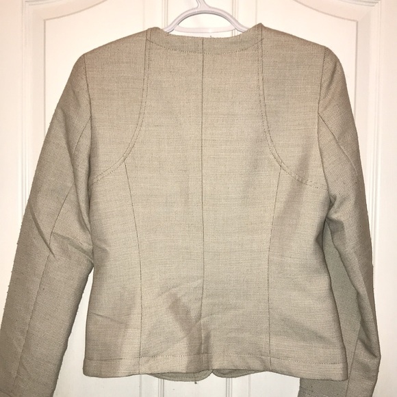 🧵 Anne Klein Beige Blazer - Picture 2 of 4